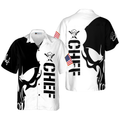 Skull Chef Hawaiian Shirt