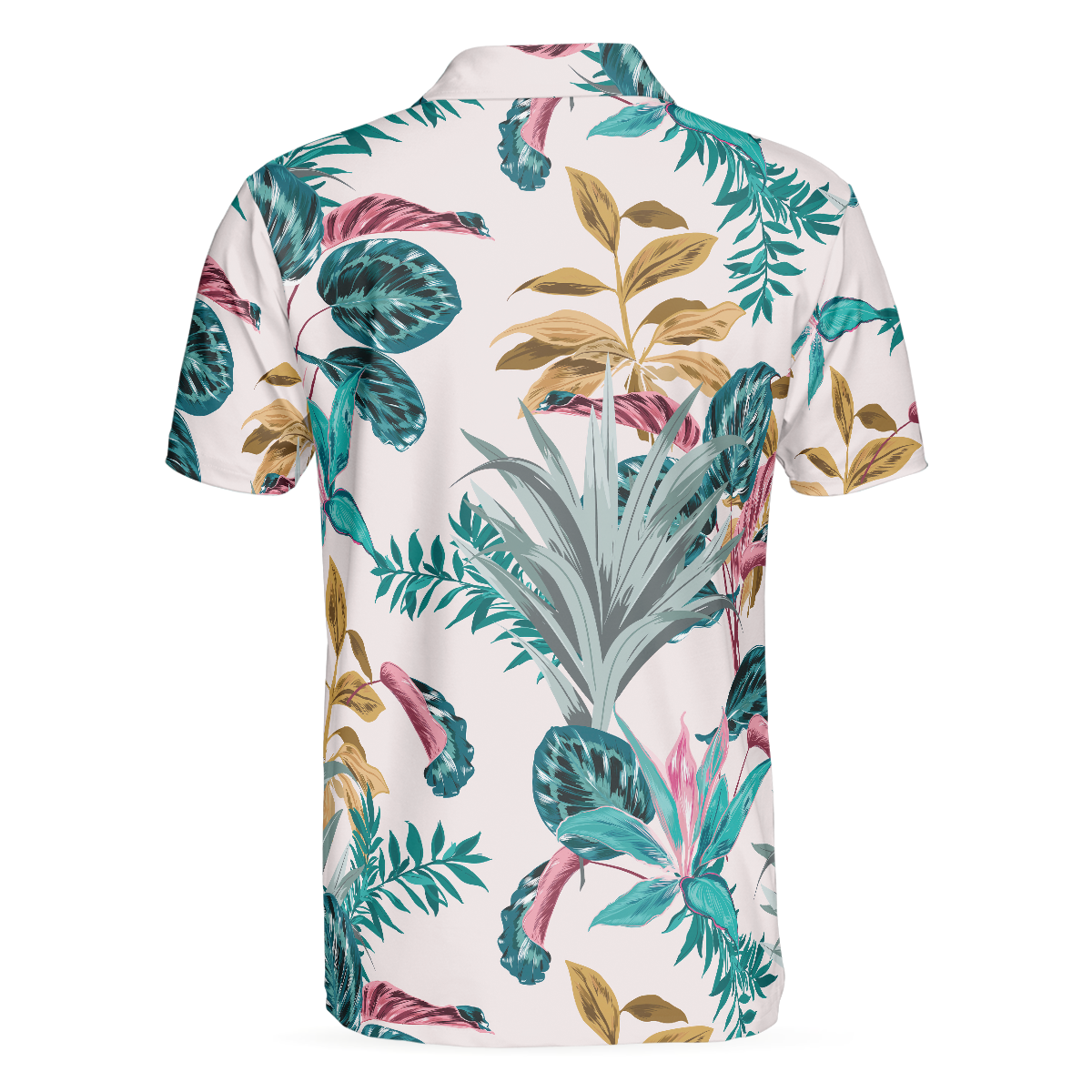 Exotic Tropical Plants Polo Shirt, Best Tropical Plant Polo Shirt For Adults, Tropical Themed Shirt