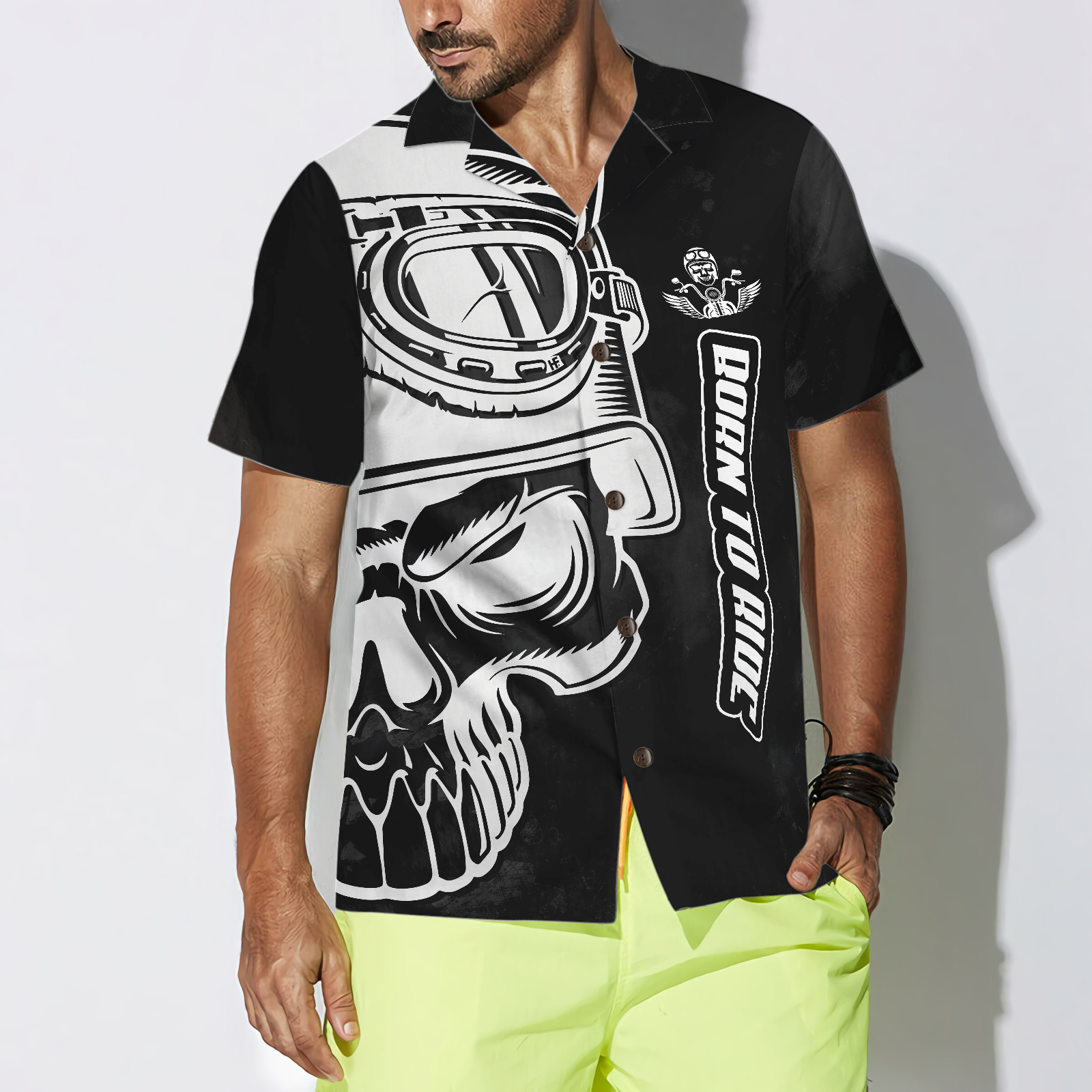 Born To Ride Hawaiian Shirt